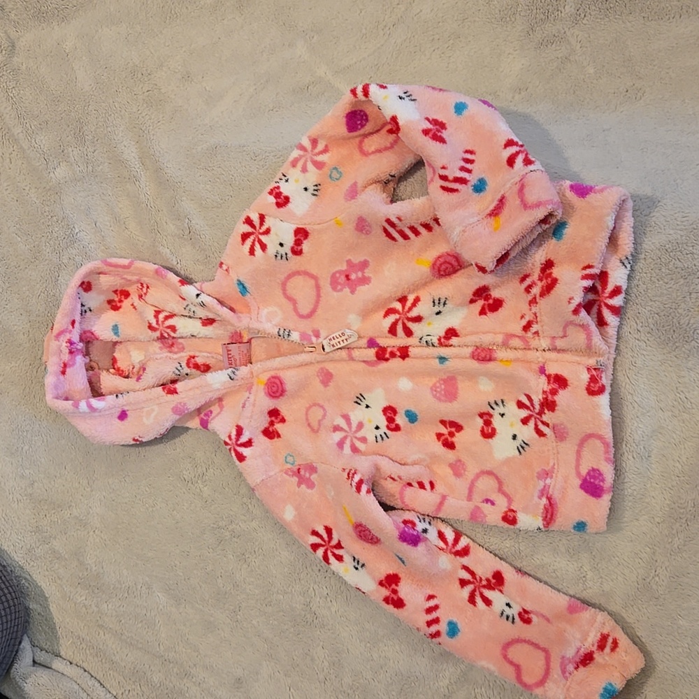 Hello Kitty Fuzzy Peppermint Jacket